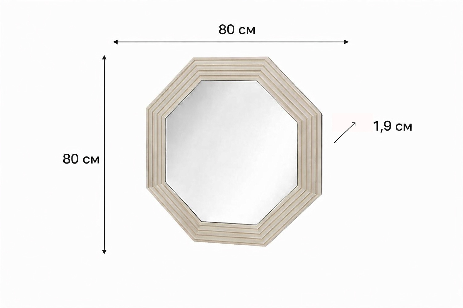 Зеркала - изображение №3 "Зеркало Хилтон"  на www.Angstrem-mebel.ru
